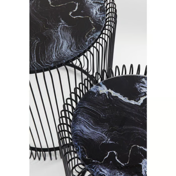 WIRE - Stained glass high side table by KARE Design - view 3